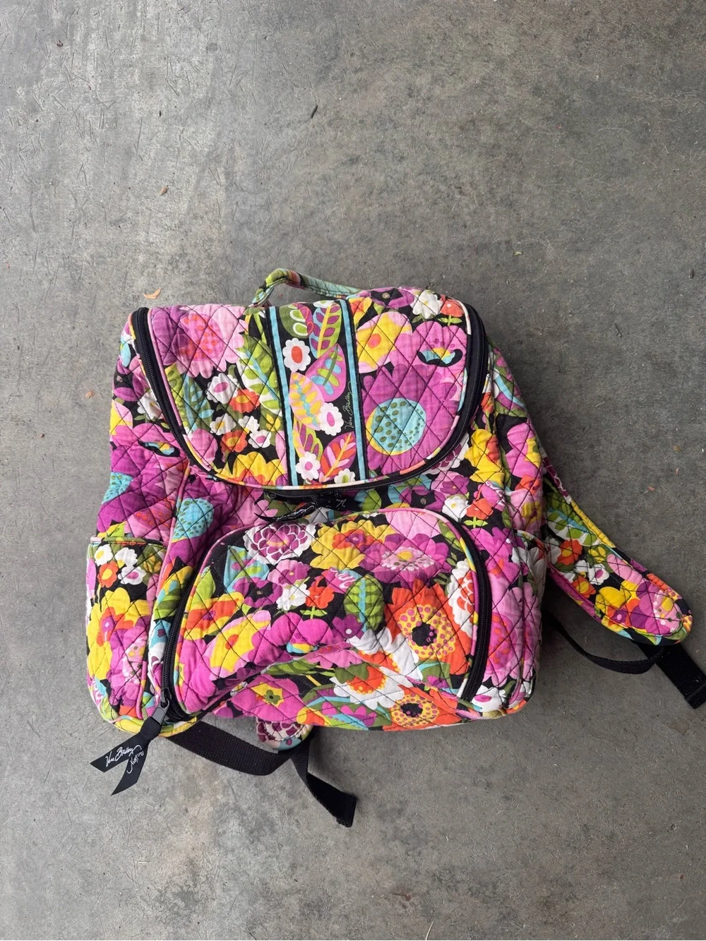 Vera Bradley | Bags | Vera Bradley Floral Quilted Backpack 